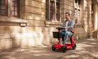 Opvouwbare scootmobiel rood
