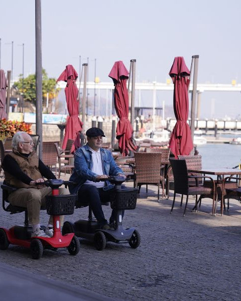 Opvouwbare scootmobiel vakantie