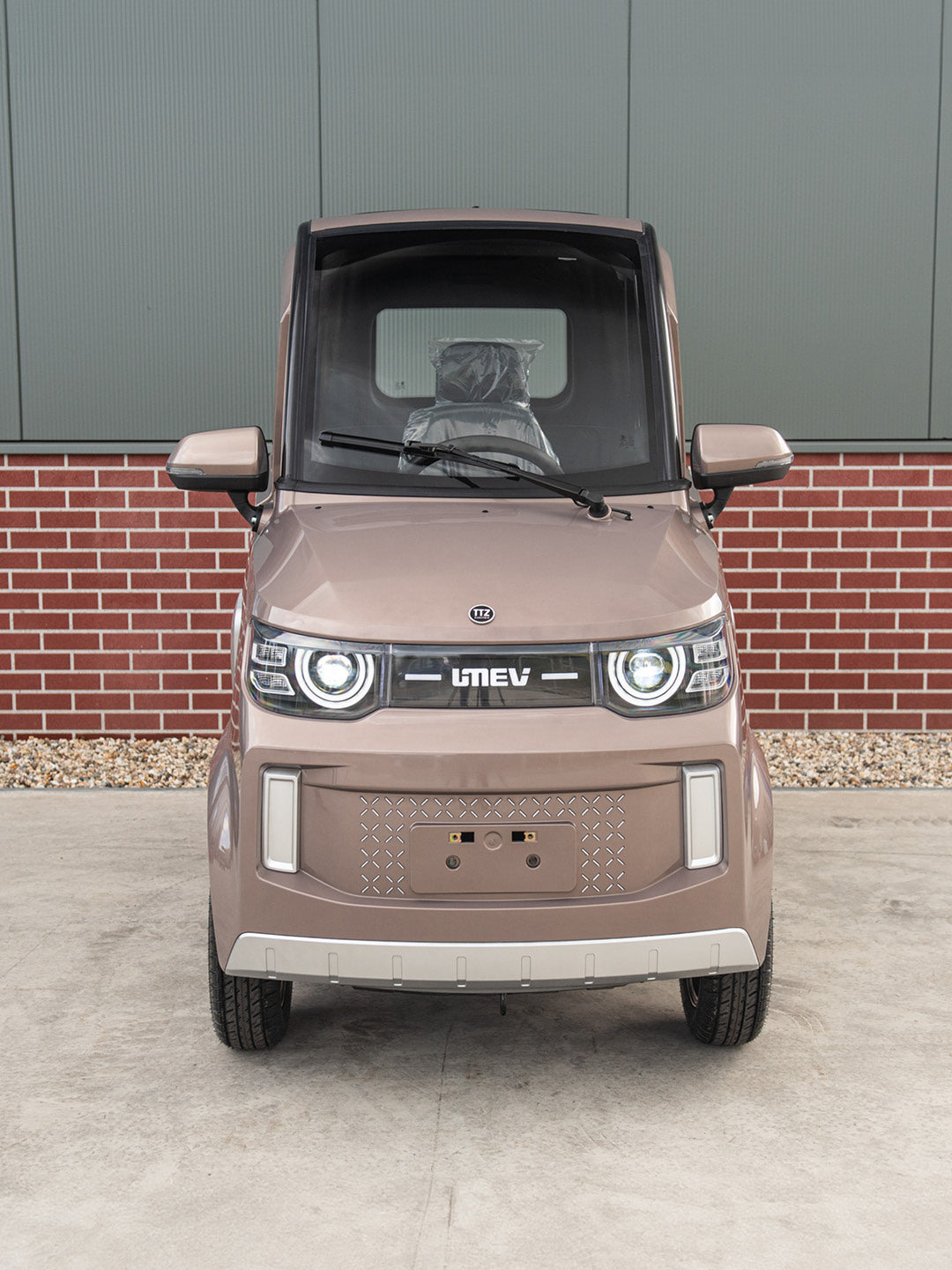 TTZ Electric invalidevoertuig 2.0 - Bronzer - Volledig elektrische brommobiel - 45 km/u - Alternatief voor Canta ZGAN