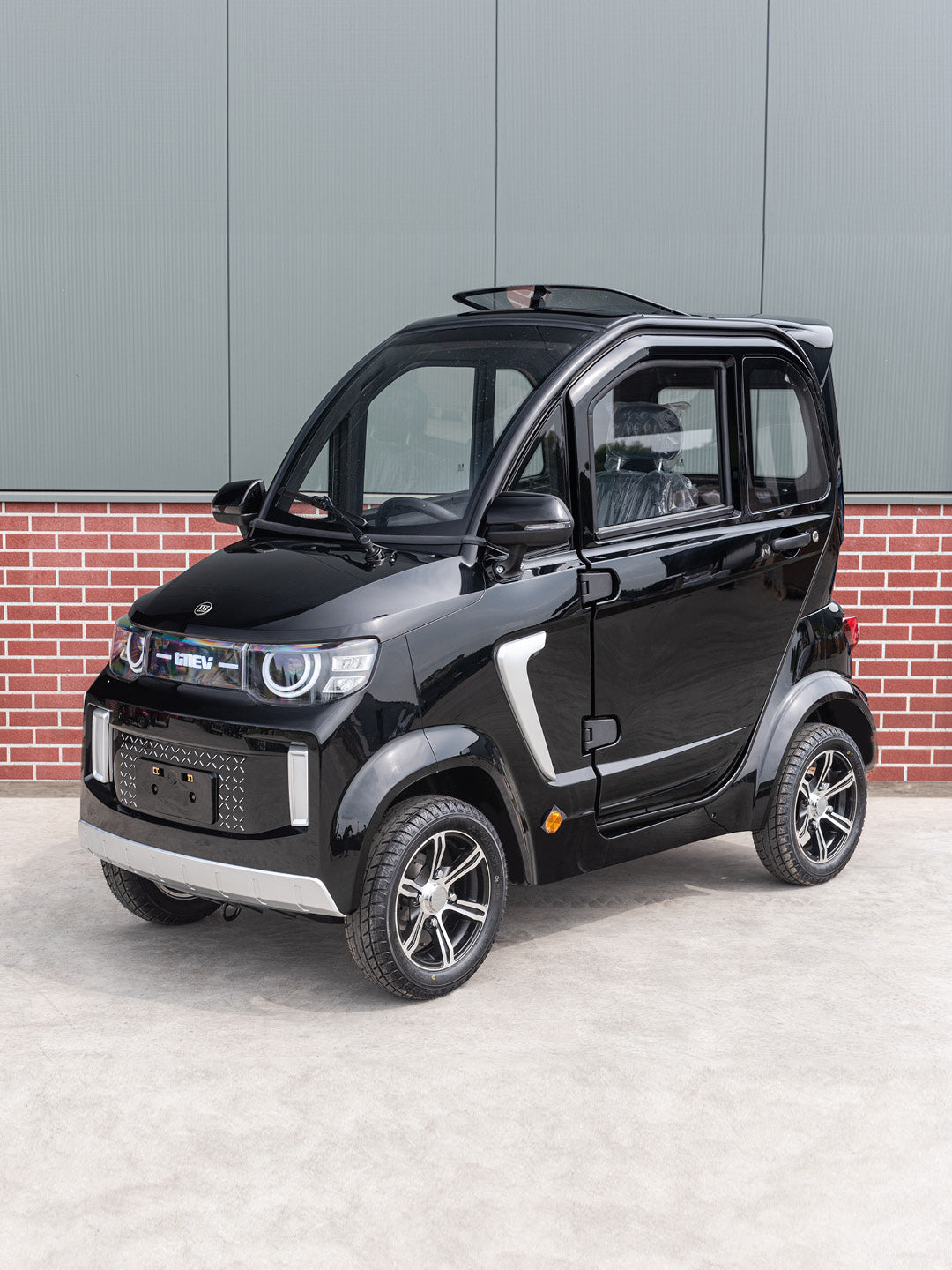 TTZ Electric invalidevoertuig 2.0 - Zwart - Elektrische invalide wagen rijbewijs vrij - 45 km/u - Canta auto
