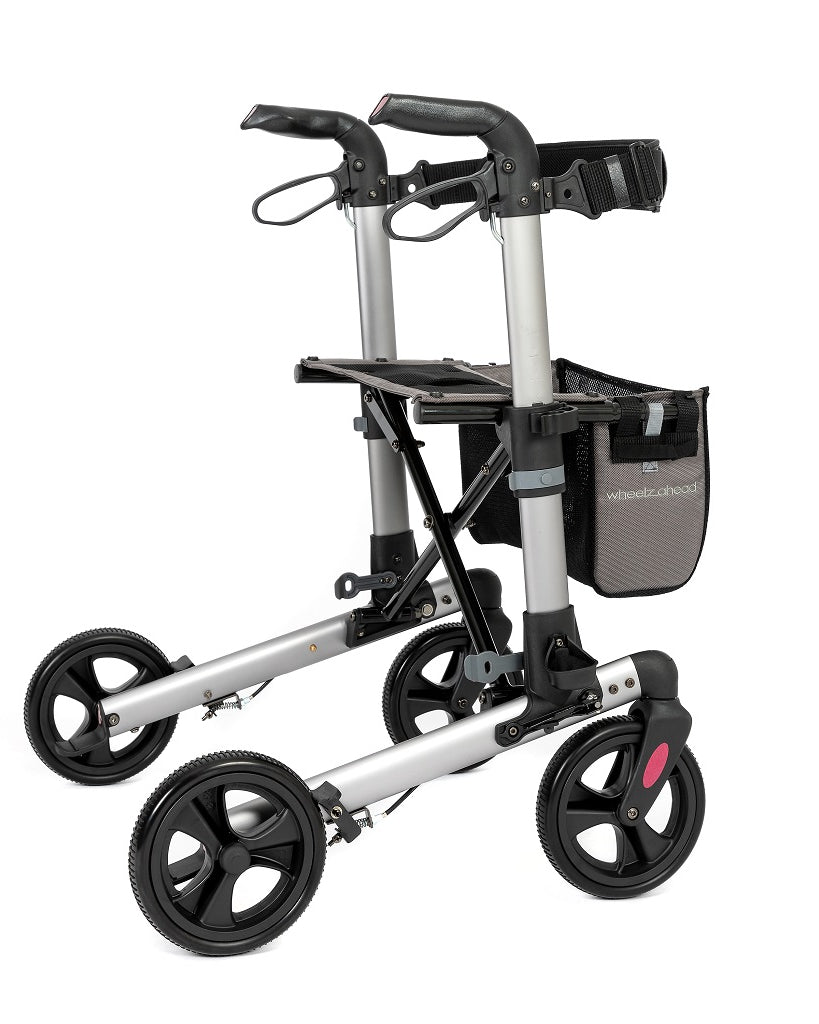 Rollator Track grijs <135 kg - TotaalThuisZorg