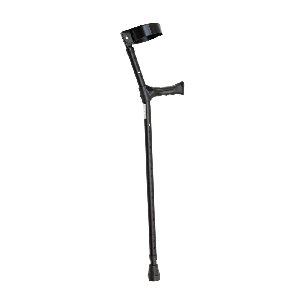 Reumakruk gesloten manchet zwart < 160 kg per paar - TotaalThuisZorg