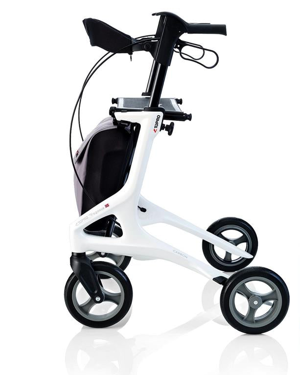 Rollator Topro Pegasus incl rugsteun wit - TotaalThuisZorg