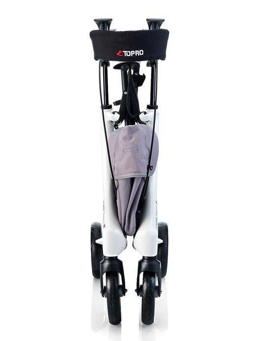 Rollator Topro Pegasus incl rugsteun wit - TotaalThuisZorg
