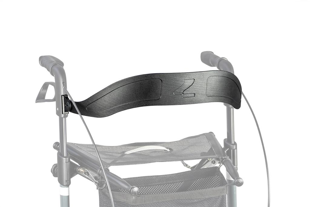 Rollator Topro Olympos incl rugsteun mt M 150-195 cm grijs < 150 kg - TotaalThuisZorg