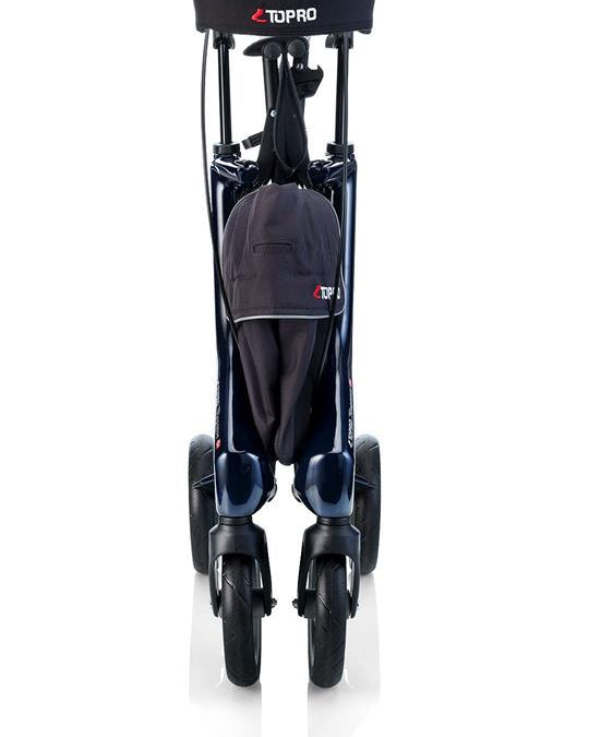 Rollator Topro Pegasus incl rugsteun blauw - TotaalThuisZorg