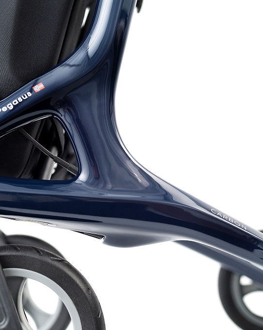 Rollator Topro Pegasus incl rugsteun blauw - TotaalThuisZorg