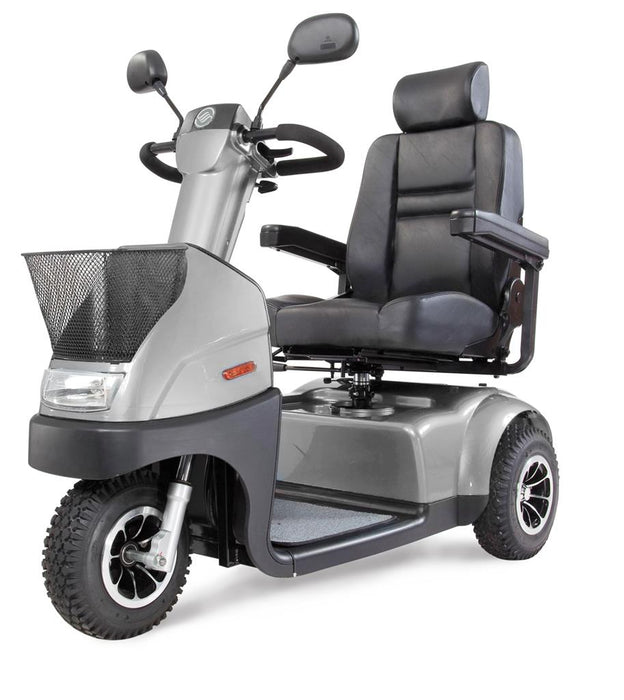 Scootmobiel Breeze C3 zilver incl accu's 50 AH & lader - TotaalThuisZorg