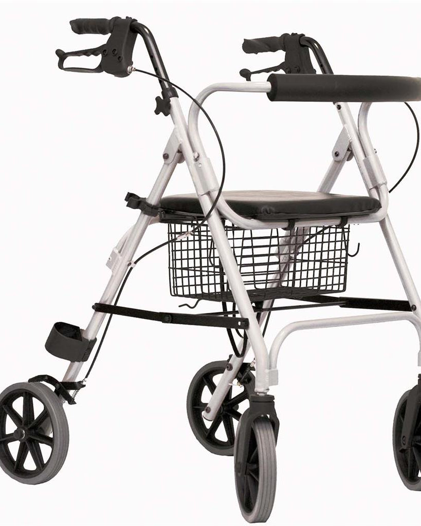 Rollator Move light grijs <100 kg - TotaalThuisZorg