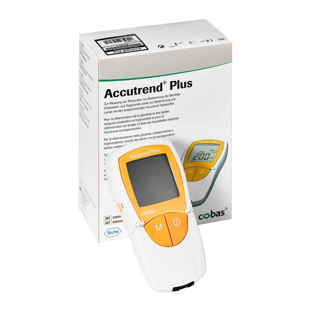Accutrend plus glucose/cholesterol meter - TotaalThuisZorg
