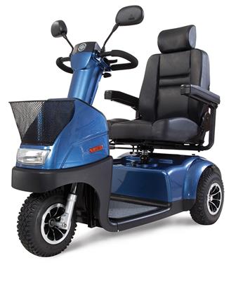 Scootmobiel Breeze C3 blauw incl accu's 50 AH & lader - TotaalThuisZorg