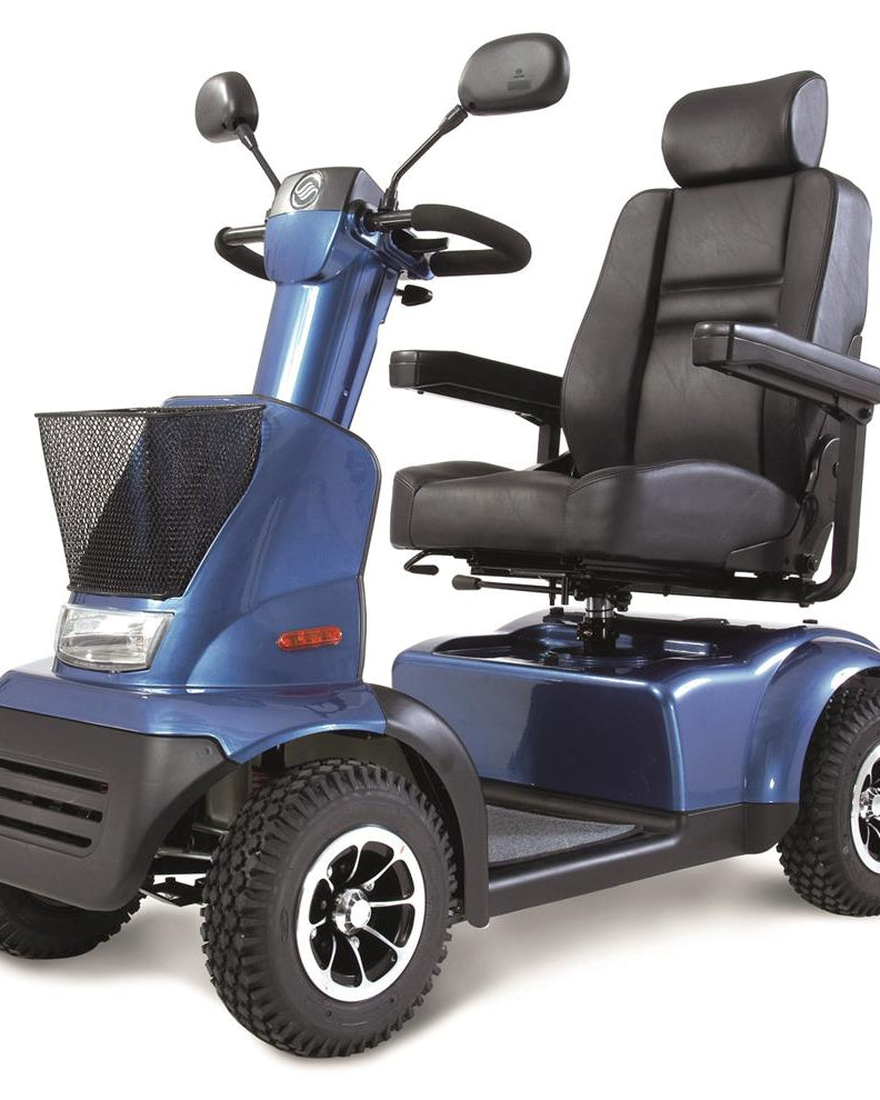 Scootmobiel Breeze C4 blauw incl accu's 80 AH & lader - TotaalThuisZorg