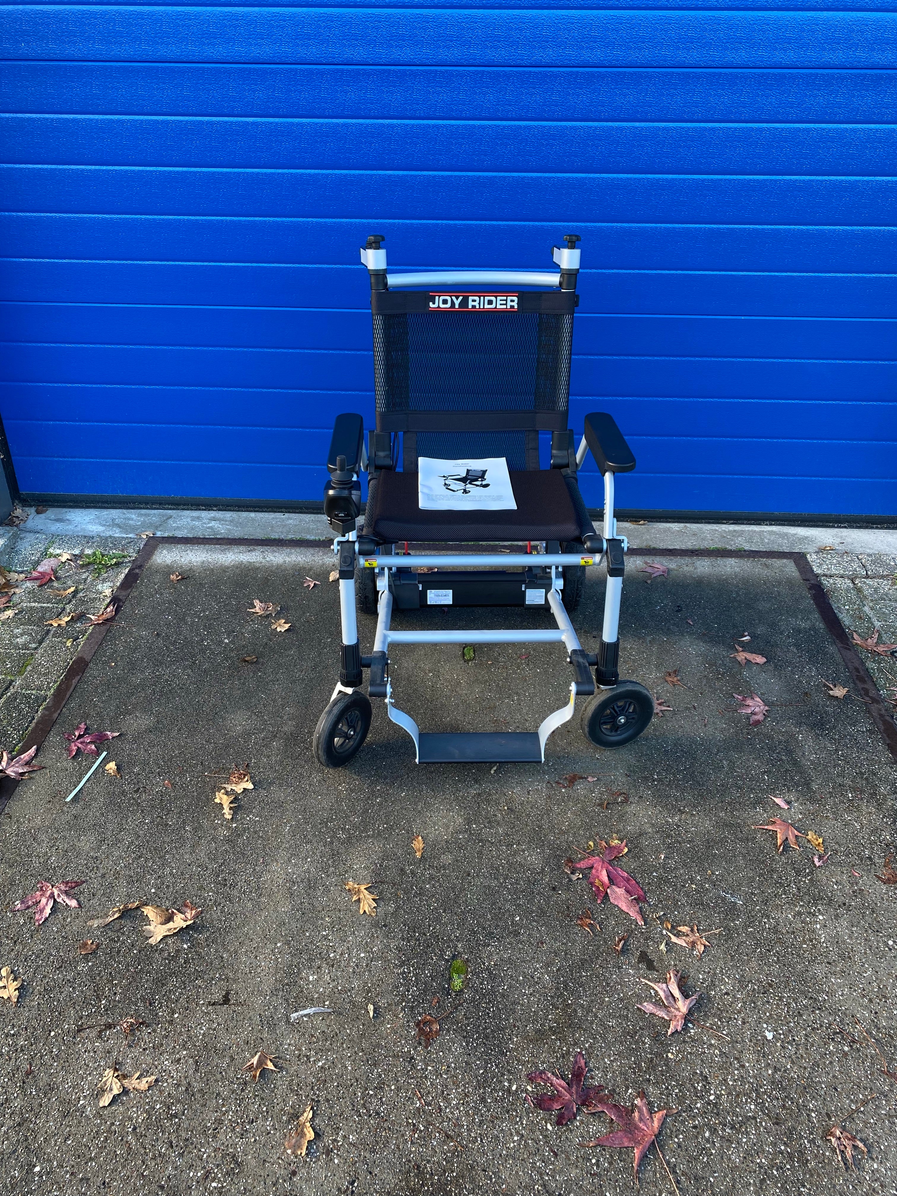 Opvouwbare Elektrische rolstoel Joyrider - TotaalThuisZorg