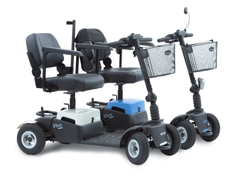 Opvouwbare scootmobiel Life en Mobility Vivo - TotaalThuisZorg