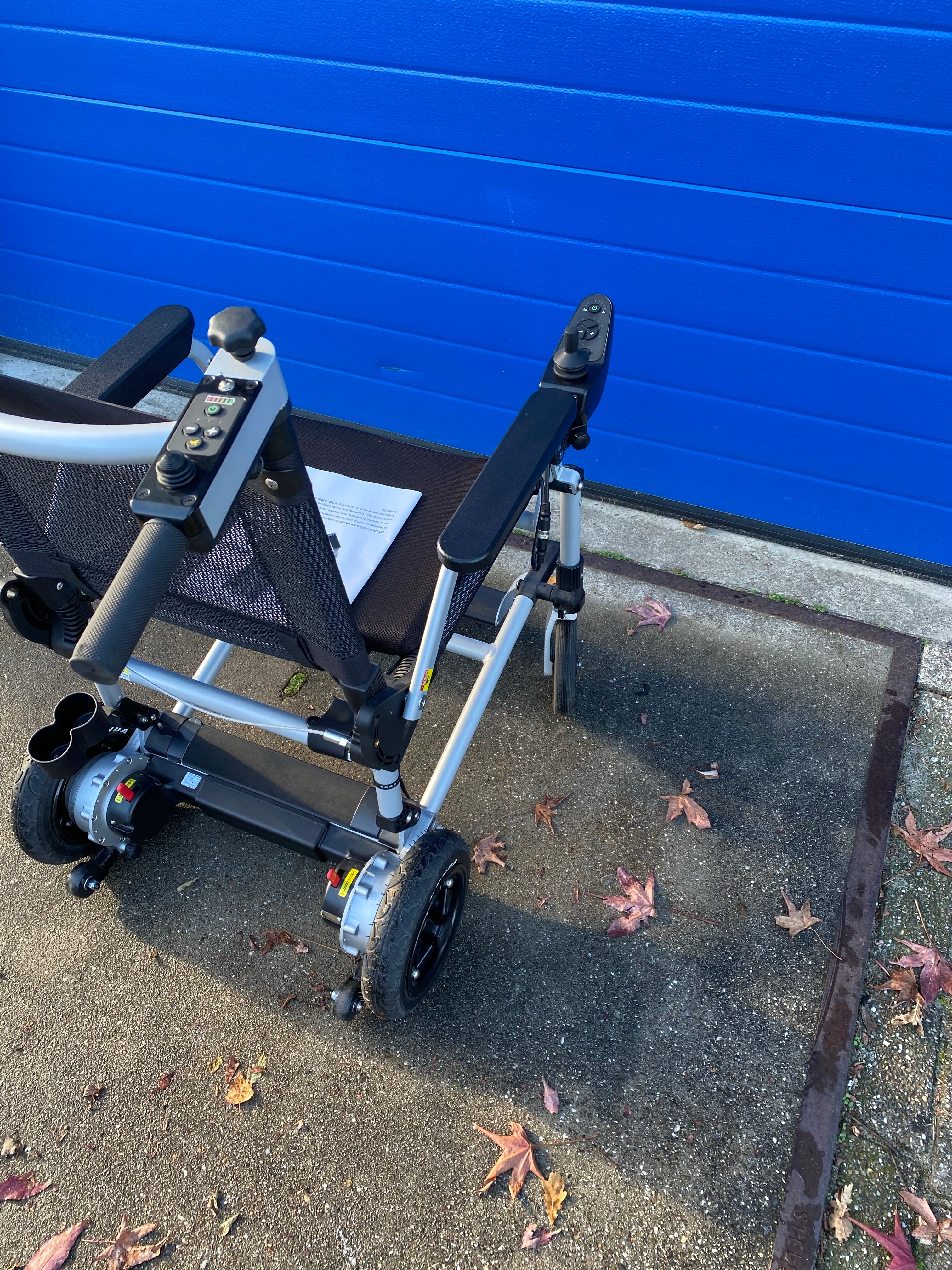 Opvouwbare Elektrische rolstoel Joyrider - TotaalThuisZorg