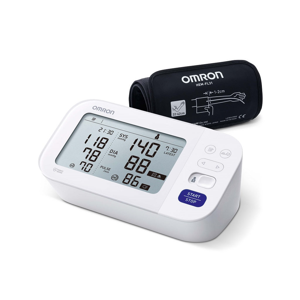 Omron Bloeddrukmeter M6 comfort - TotaalThuisZorg