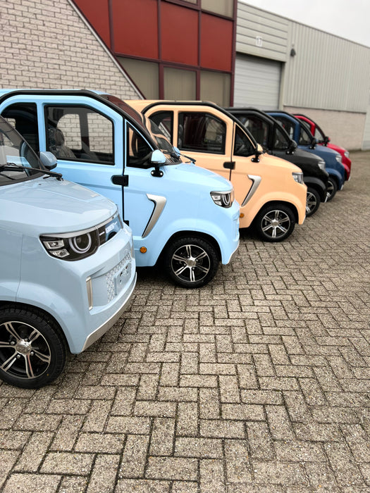 TTZ Electric invalidevoertuig - Zwart - 45 km auto rijbewijs vrij ...