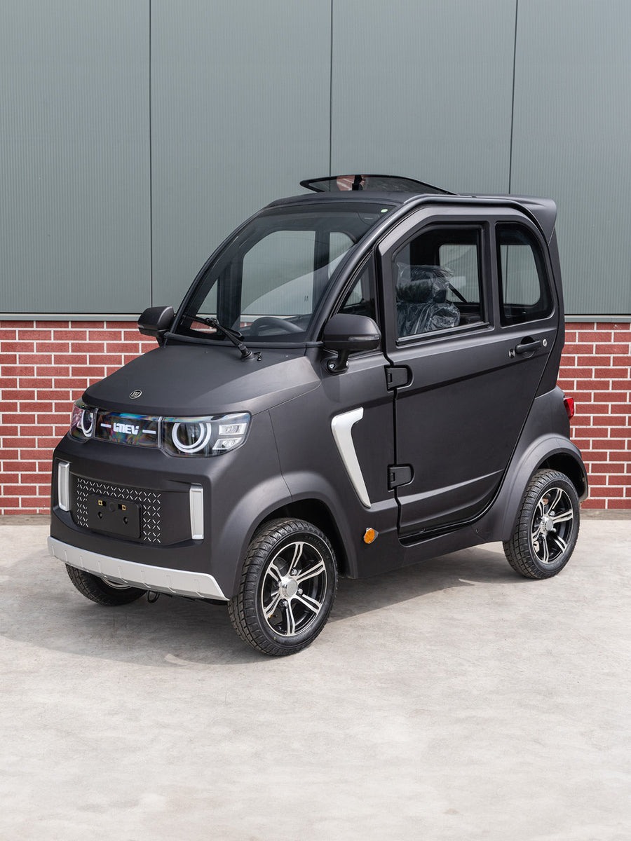 TTZ Electric invalidevoertuig 2.0 - Mat Zwart - Elektrische invalide w ...