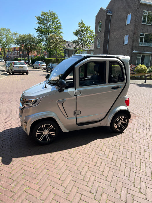 TTZ Electric invalidevoertuig - Zilver/grijs - Elektrische Brommobiel - Alternatief voor Canta