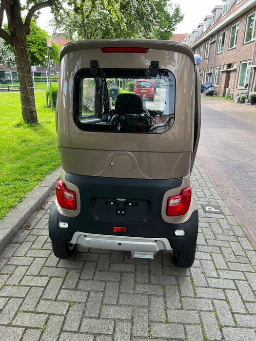 TTZ Electric invalidevoertuig - 100% Elektrisch invalidevoertuig Bruin/beige - 45km auto