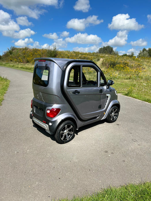 TTZ Electric invalidevoertuig - Elektrische Brommobiel Grijs - Rijbewijs vrij