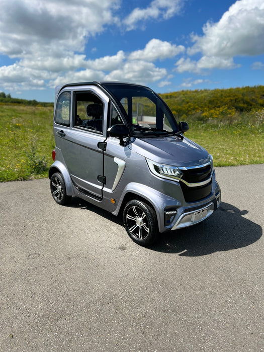 TTZ Electric invalidevoertuig - Elektrische Brommobiel Grijs - Rijbewijs vrij