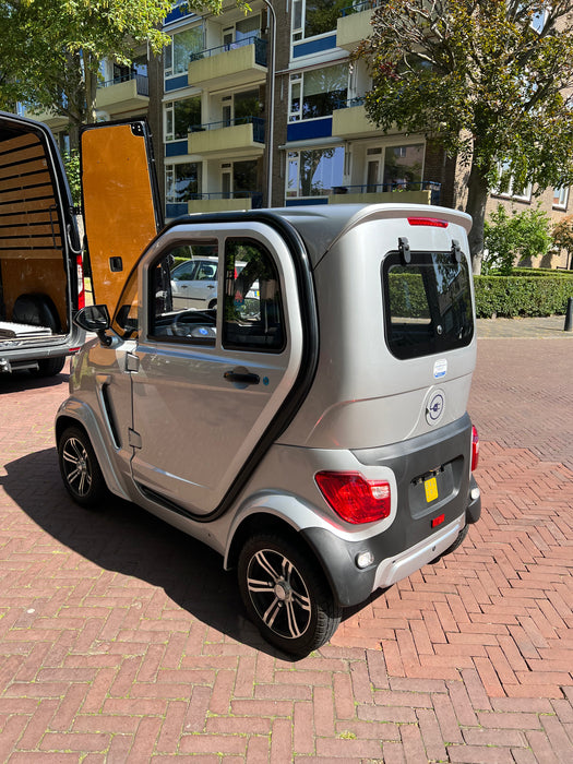 TTZ Electric invalidevoertuig - Zilver/grijs - Elektrische Brommobiel - Alternatief voor Canta