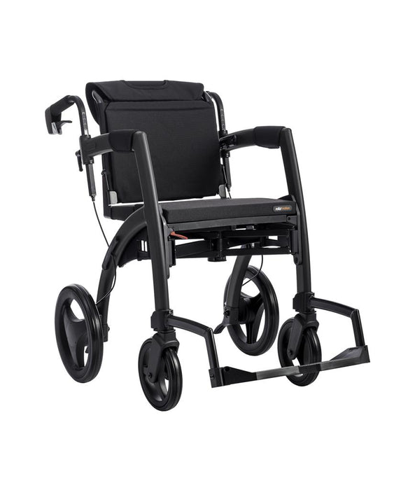 Rollz Motion² (incl rolstoelpakket) matt black < 125 kg - TotaalThuisZorg