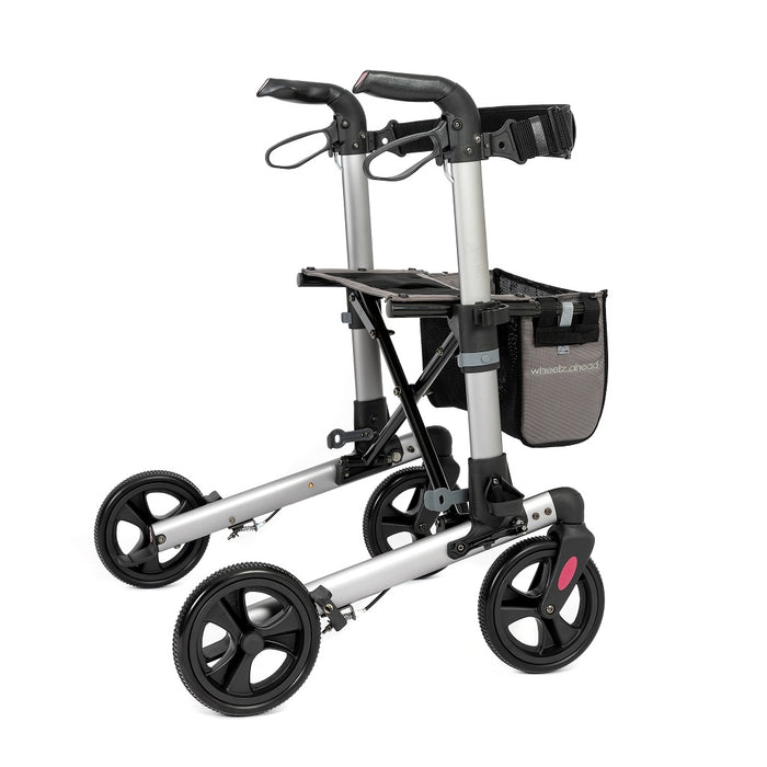 Rollator Track grijs <135 kg - TotaalThuisZorg