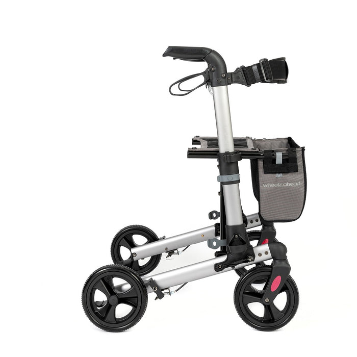 Rollator Track grijs <135 kg - TotaalThuisZorg