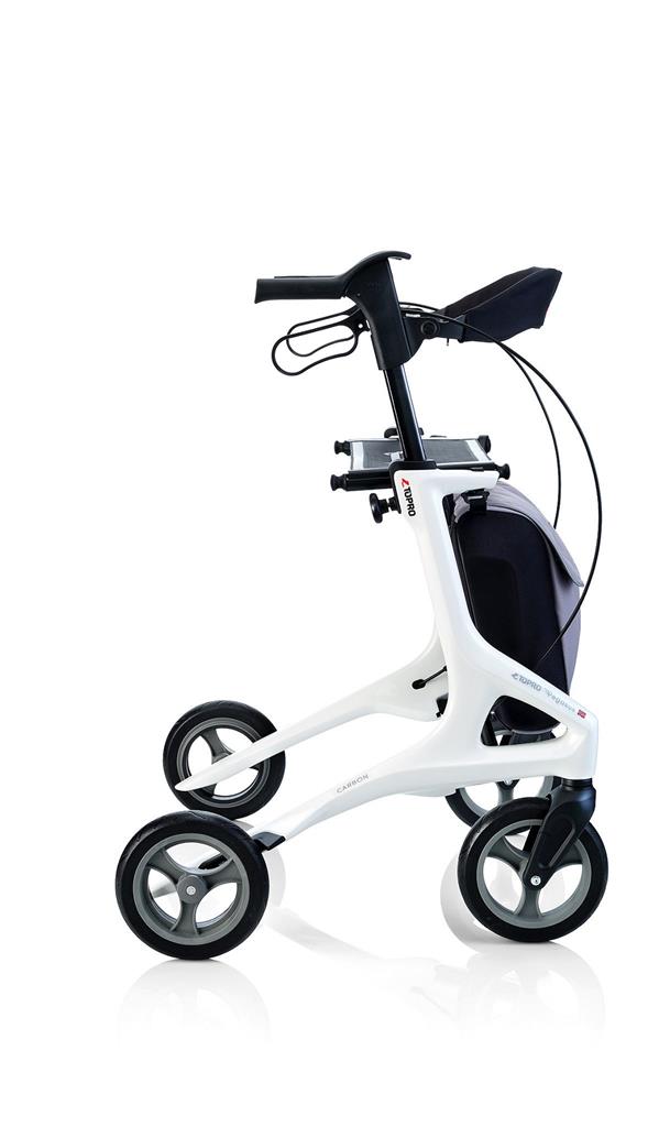 Rollator Topro Pegasus incl rugsteun wit - TotaalThuisZorg