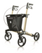 Rollator Gemino 30 incl stokhouder champagne 150-200 cm < 150 kg - TotaalThuisZorg