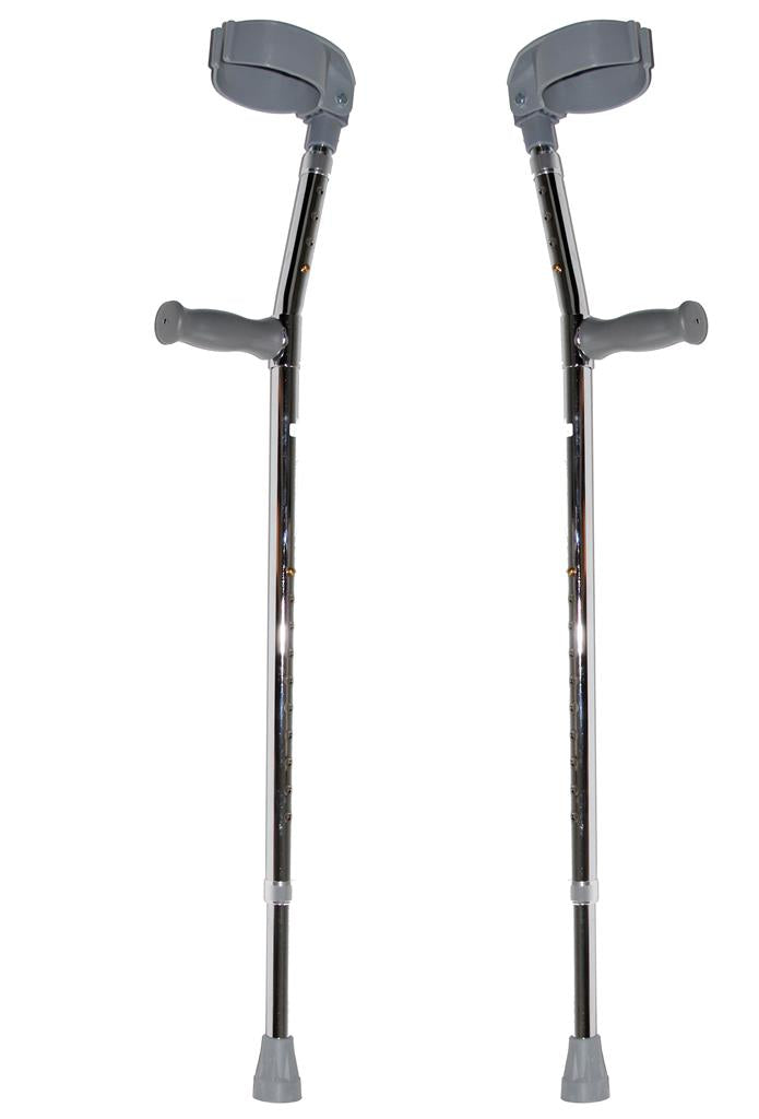 Elleboogkruk gesloten manchet  paar < 180 kg - TotaalThuisZorg