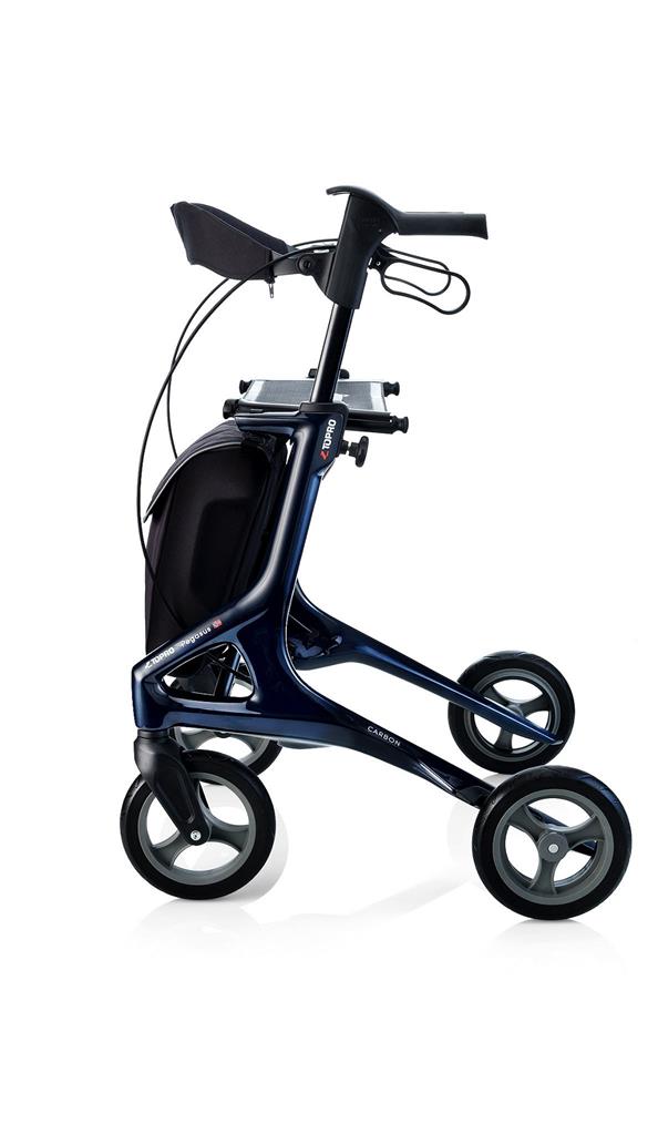 Rollator Topro Pegasus incl rugsteun blauw - TotaalThuisZorg
