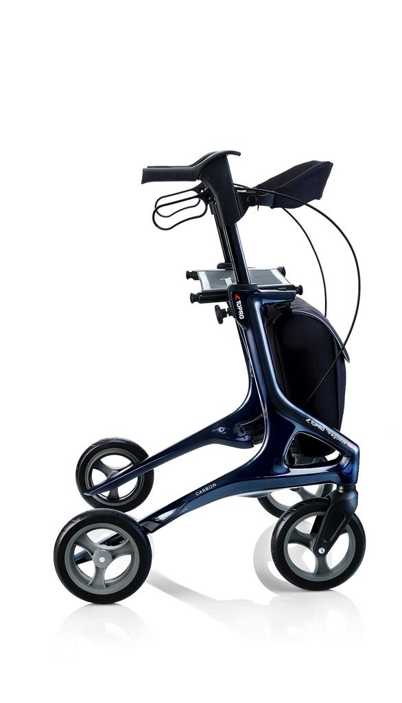 Rollator Topro Pegasus incl rugsteun blauw - TotaalThuisZorg