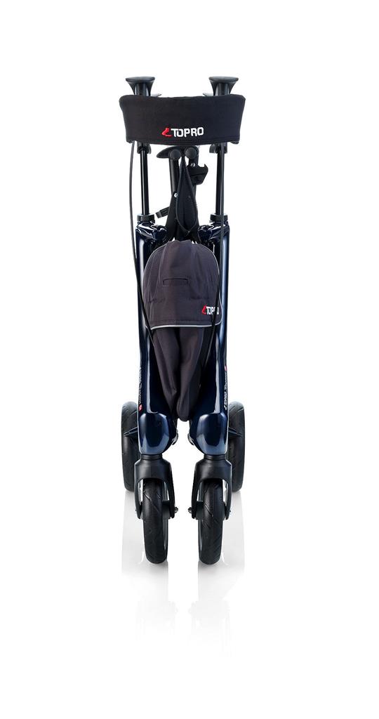 Rollator Topro Pegasus incl rugsteun blauw - TotaalThuisZorg