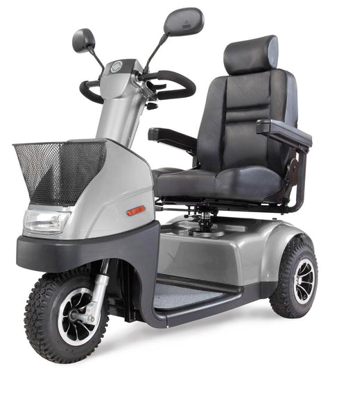 Scootmobiel Breeze C3  zilver incl accu's 50 AH & lader - TotaalThuisZorg