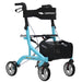 Rollator Caremart EZ-Lite kite blue < 100 kg - TotaalThuisZorg