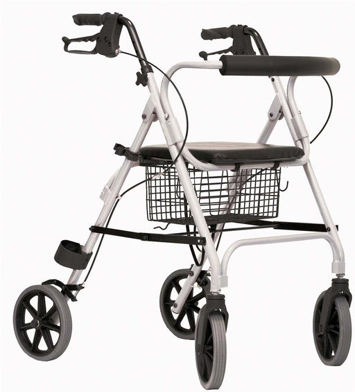 Rollator Move light grijs <100 kg - TotaalThuisZorg