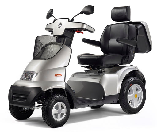 Scootmobiel Breeze S4 zilver incl accu's 80 AH & lader - TotaalThuisZorg