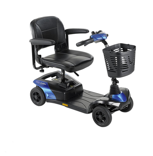 Scootmobiel Colibri 4 blauw incl accu's & lader - TotaalThuisZorg