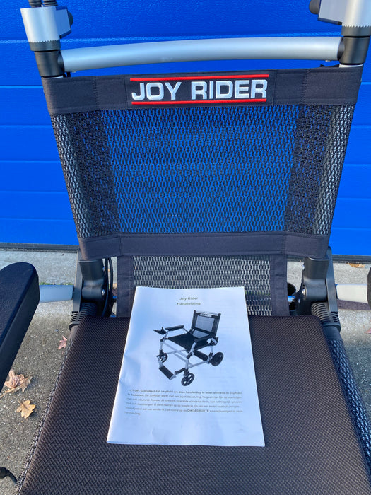 Opvouwbare Elektrische rolstoel Joyrider - TotaalThuisZorg