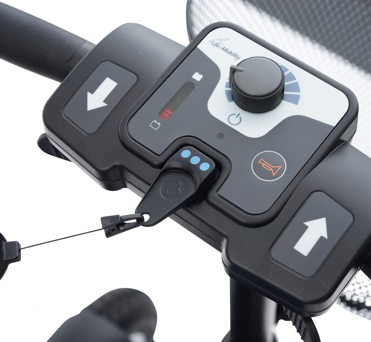 Opvouwbare scootmobiel Life en Mobility Vivo - TotaalThuisZorg