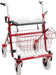 Provo rollator drukrem 43 cm aubergine < 120 kg - TotaalThuisZorg