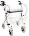 Provo rollator 43 cm wit (rode strepen) < 120 kg - TotaalThuisZorg