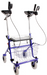 Provo rollator onderarmschaal 43 cm blauw <120 kg - TotaalThuisZorg