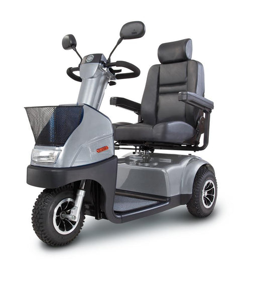 Scootmobiel Breeze C3 zilver incl accu's 80 AH & lader - TotaalThuisZorg