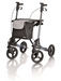 Rollator Topro Troja 2G incl rugsteun mt M grijs 150-200 cm < 150 kg - TotaalThuisZorg