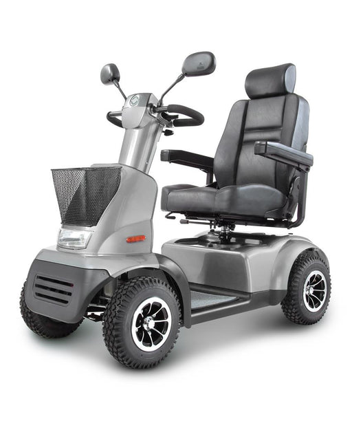 Scootmobiel Breeze C4 zilver incl accu's 50 AH & lader - TotaalThuisZorg