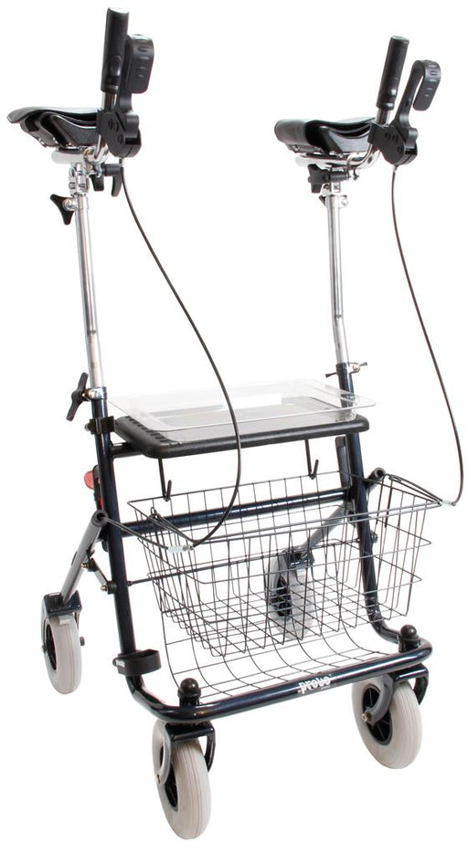 Provo rollator onderarmschaal 43 cm zwart < 120 kg - TotaalThuisZorg